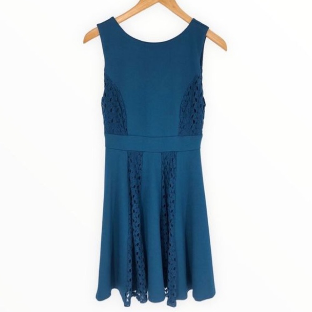 ALTAR’D STATE DRESS, turquoise/teal, sleeveless, size small
